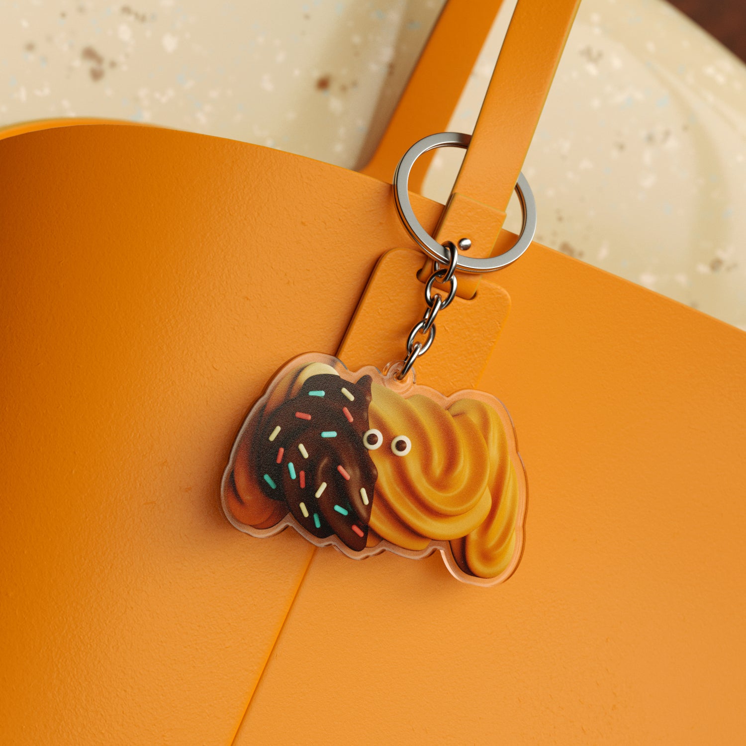 PARTY ANIMAL KEYCHAIN - PUPPY
